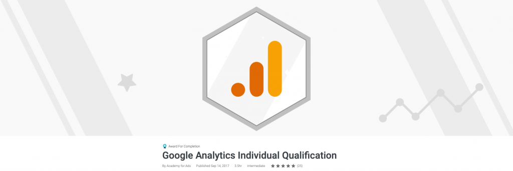 Google Analytics Individual Qualification Certification