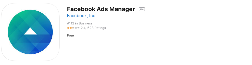 Facebook Ads Manager App