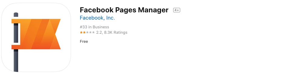 Facebook Pages Manager App