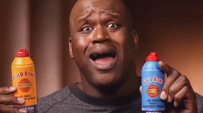 Shaquille O'Neal ads and products