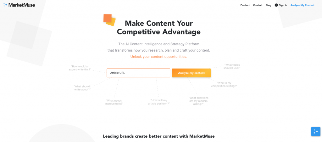 marketmuse content marketing software