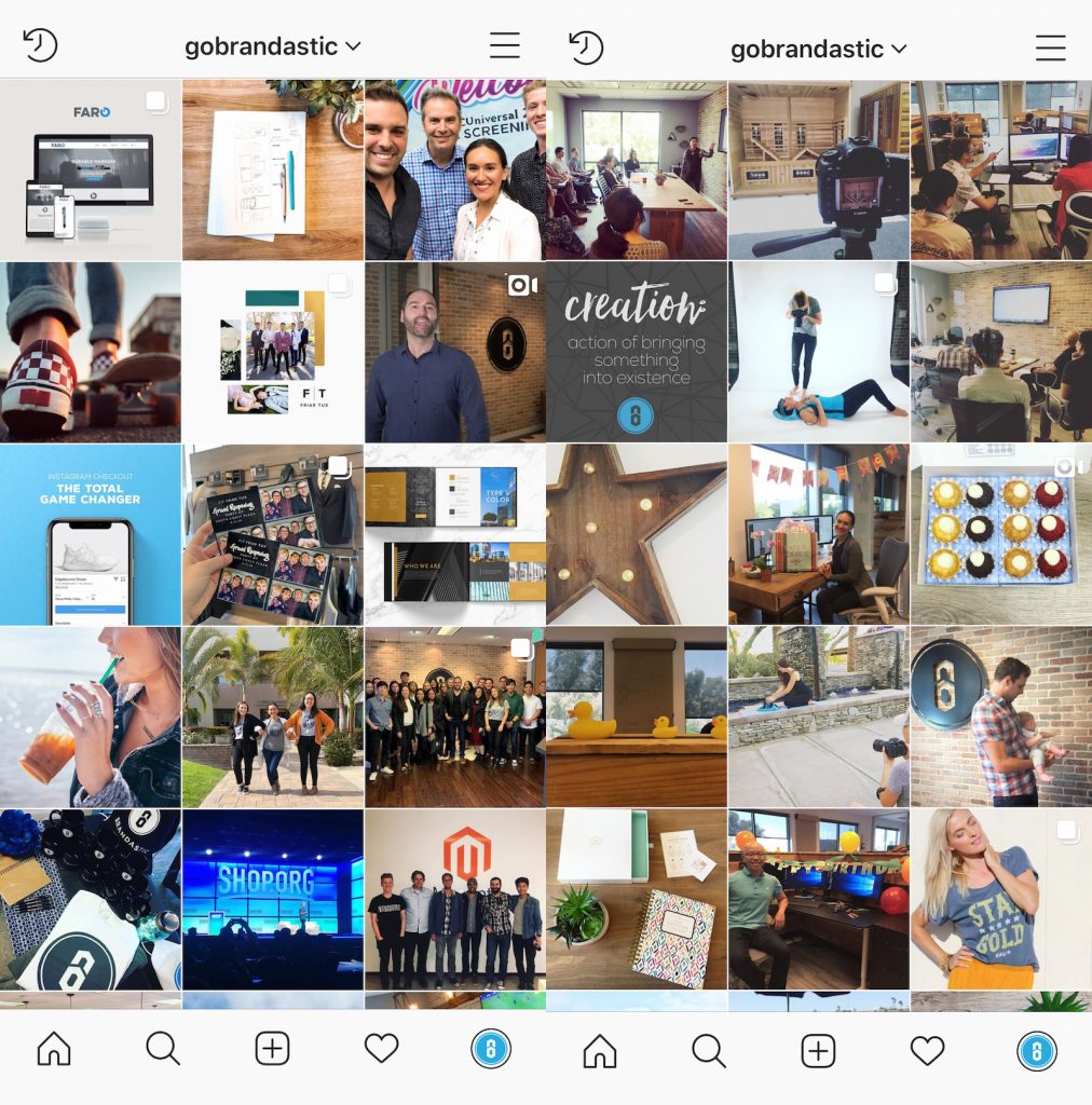 instagram feed examples