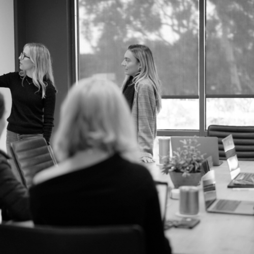 Brandastic team members collaborating