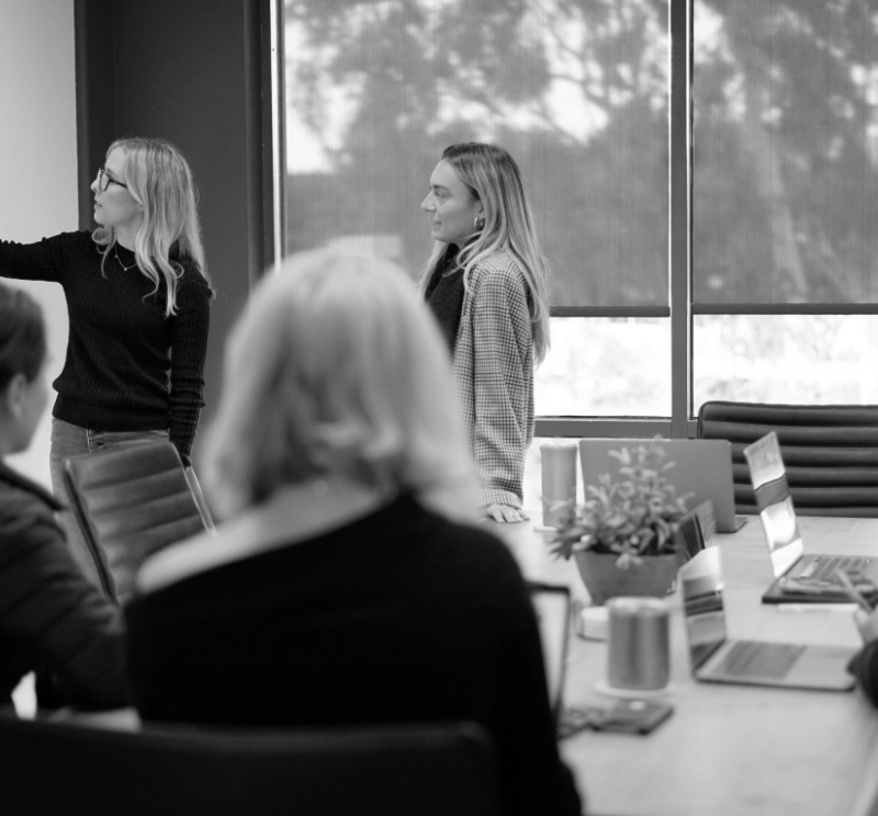 Brandastic team members collaborating