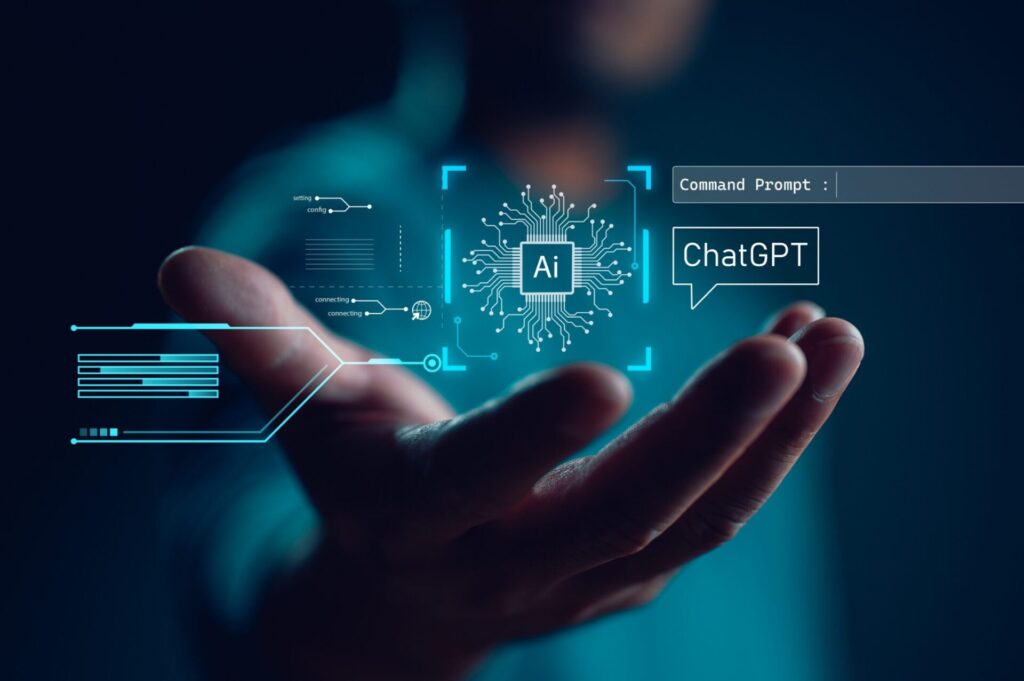 Image showing AI (ChatGPT/Google AI) in technology