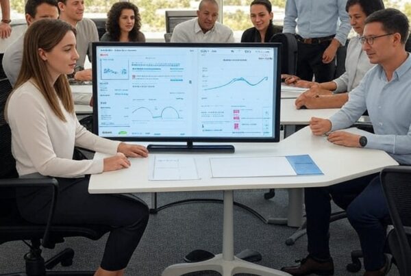 Team collaboration at full-service digital marketing agency in Orange County planning multi-channel strategy